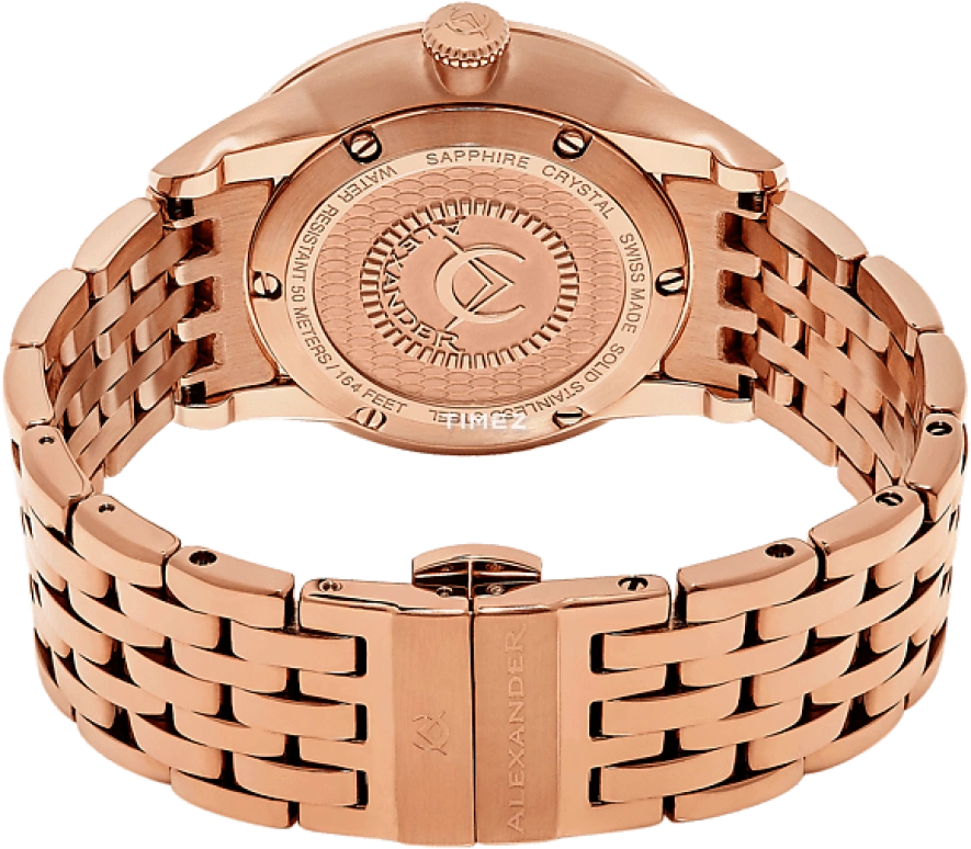 Alexander,MEN'S WATCHES 40mm,40mm,Stainless Steel,Black,Quartz,Day,Sapphire,Crystal Glass,A911B,A911B-06
