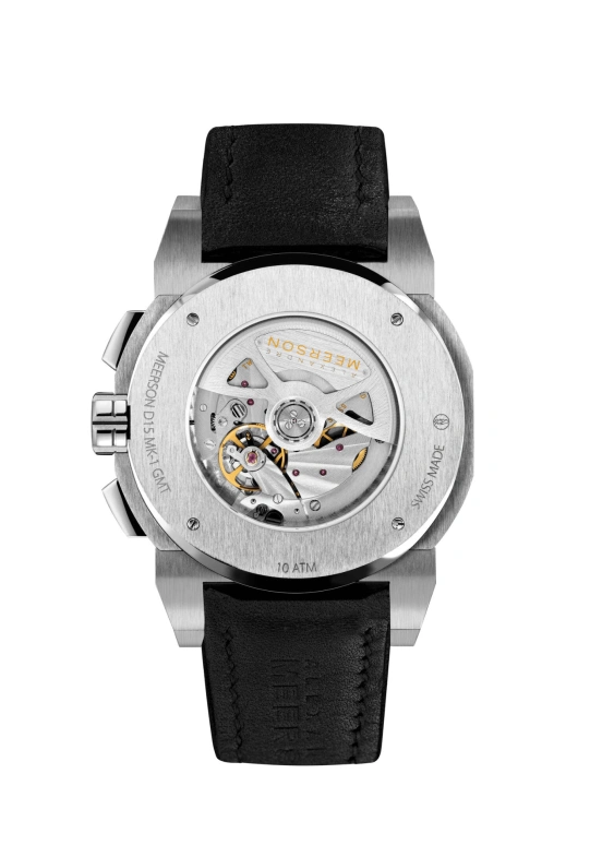 Alexandre Meerson,D15 44mm,44mm,Titanium,Black,White,Automatic,Day,Dule Time,Day / Night Indication,Eternity Black 1