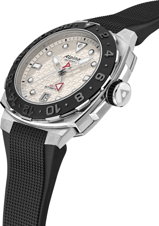 Alpina,SEASTRONG 39x40.50mm,39x40.50mm,Stainless Steel,Cream,Automatic,Day,Dule Time,AL,AL-560LG3VE6