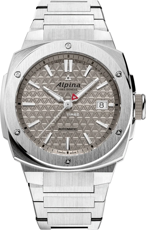 Alpina,ALPINER 39x40.40mm,39x40.40mm,Stainless Steel,Cream,Automatic,Day,In-house Caliber,AL,AL-525BG3AE6B