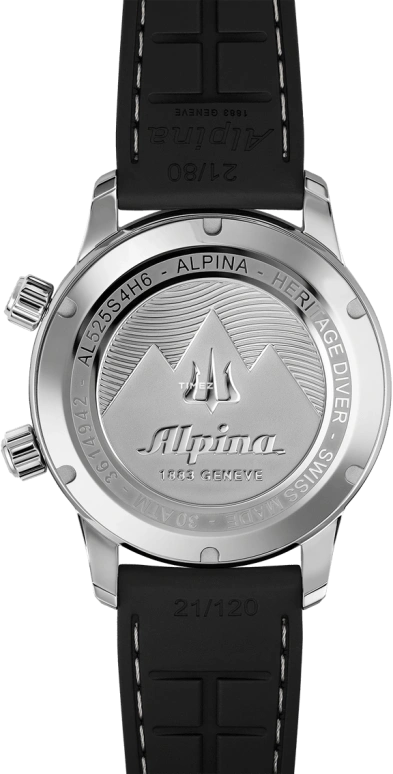 Alpina,HERITAGE 42mm,42mm,Stainless Steel,Silver,Automatic,Day,Sapphire,AL,AL-525S4H6