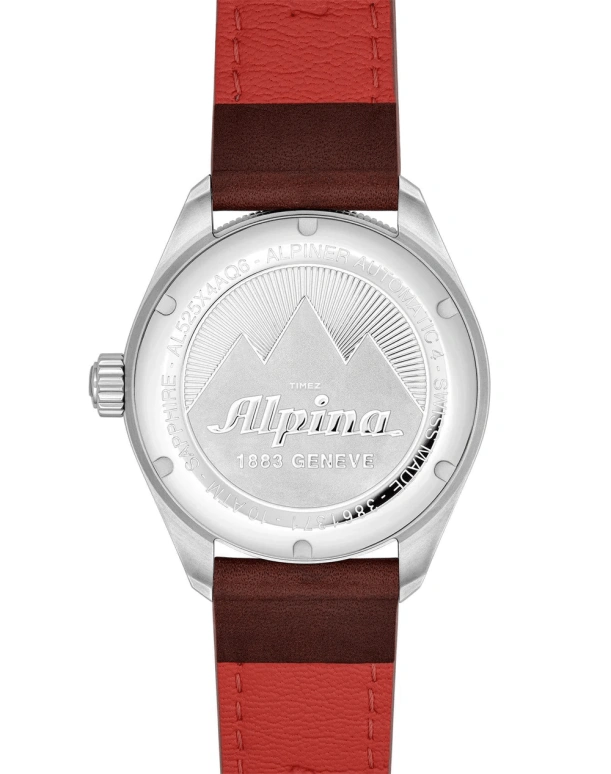 Alpina,ALPINER 40mm,40mm,Stainless Steel,Blue,Automatic,Day,Sapphire,Crystal Glass,AL,AL-525N4AQ6