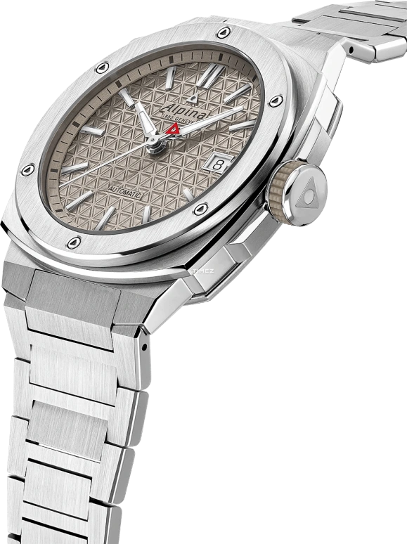 Alpina,ALPINER 39x40.40mm,39x40.40mm,Stainless Steel,Cream,Automatic,Day,In-house Caliber,AL,AL-525BG3AE6B