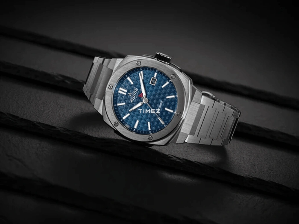 Alpina,ALPINER 41x42.50mm,41x42.50mm,Stainless Steel,Blue,Automatic,Day,Sapphire,Crystal Glass,AL,AL-525TB4AE6B