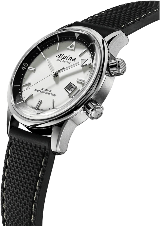 Alpina,HERITAGE 42mm,42mm,Stainless Steel,Silver,Automatic,Day,Sapphire,AL,AL-525S4H6