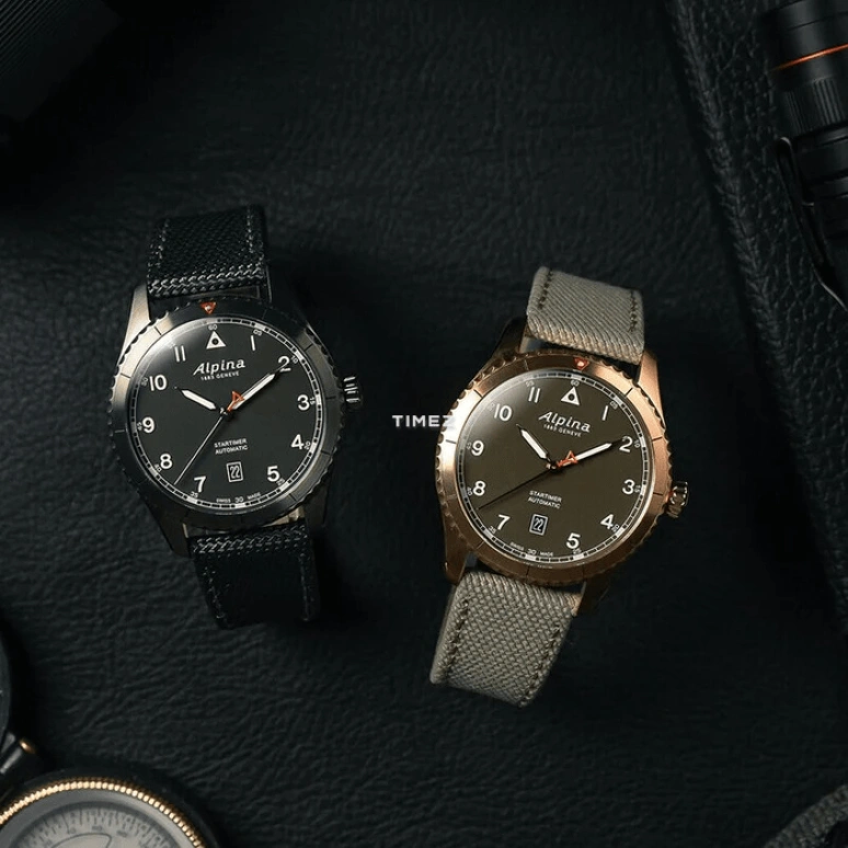 Alpina,STARTIMER 41mm,41mm,Stainless Steel,Grey,Automatic,Day,Sapphire,AL,AL-525G4TS26