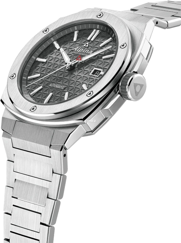 Alpina,ALPINER 41x42.50mm,41x42.50mm,Stainless Steel,Grey,Automatic,Day,Sapphire,Crystal Glass,AL,AL-525G4AE6B