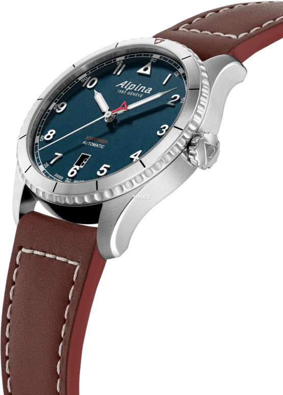 Alpina,STARTIMER 41mm,41mm,Stainless Steel,Blue,Automatic,Day,Sapphire,Crystal Glass,AL,AL-525NW4S26