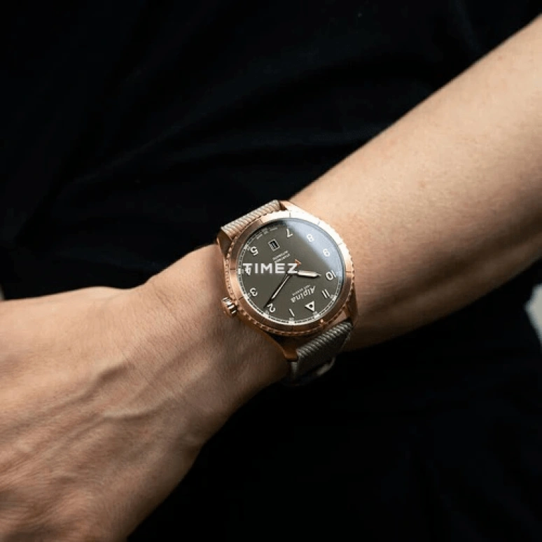 Alpina,STARTIMER 41mm,41mm,Stainless Steel,Brown,Automatic,Day,Sapphire,AL,AL-525BR4S24