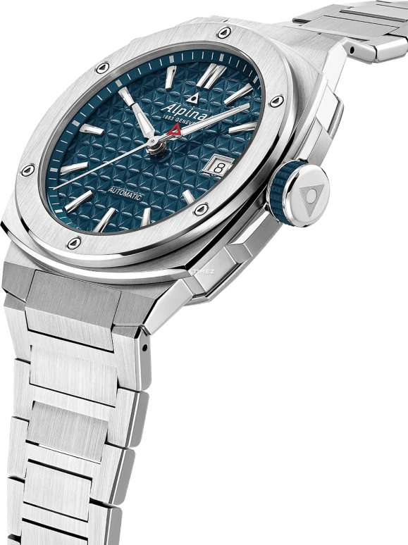 Alpina,ALPINER 39x40.40mm,39x40.40mm,Stainless Steel,Blue,Automatic,Day,In-house Caliber,AL,AL-525TB3AE6B