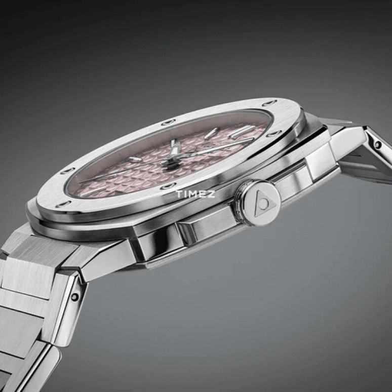 Alpina,ALPINER 34x35.20mm,34x35.20mm,Stainless Steel,Pink,Quartz,Day,Sapphire,Crystal Glass,AL,AL-220PI2AE6B