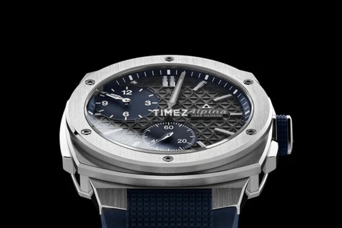 Alpina,ALPINER 41x42.50mm,41x42.50mm,Stainless Steel,Blue,Automatic,Chronograph,Sapphire,Crystal Glass,AL,AL-650DGN4AE6