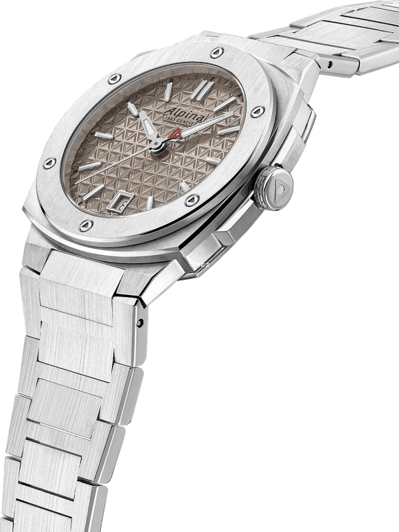 Alpina,ALPINER 34x35.20mm,34x35.20mm,Stainless Steel,khaki,Quartz,Day,Sapphire,Crystal Glass,AL,AL-220BG2AE6B