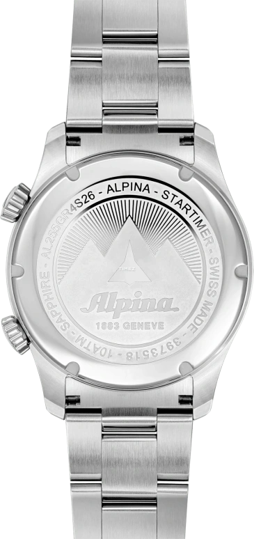 Alpina,STARTIMER 41mm,41mm,Stainless Steel,Green,Quartz,Day,World Time,AL,AL-255GR4S26B