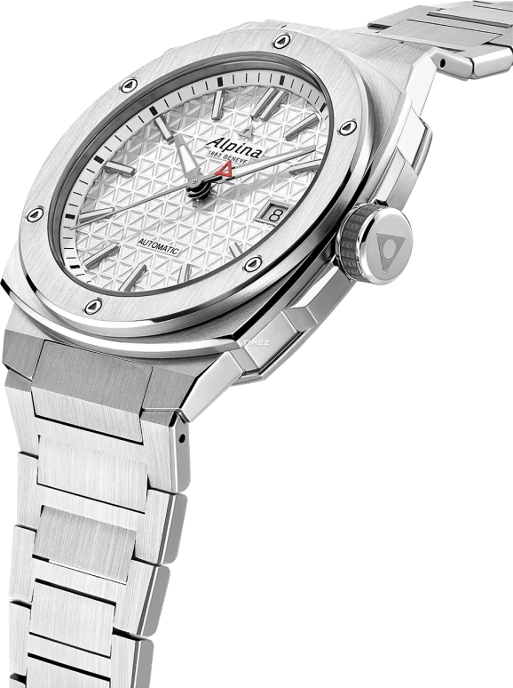 Alpina,ALPINER 39x40.50mm,39x40.50mm,Titanium,Silver,Automatic,Day,In-house Caliber,AL,AL-525S3AE1B