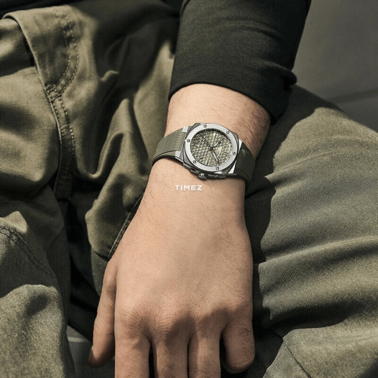 Alpina,ALPINER 34x35.20mm,34x35.20mm,Stainless Steel,Khaki Green,Quartz,Day,Sapphire,Crystal Glass,AL,AL-220K2AE6