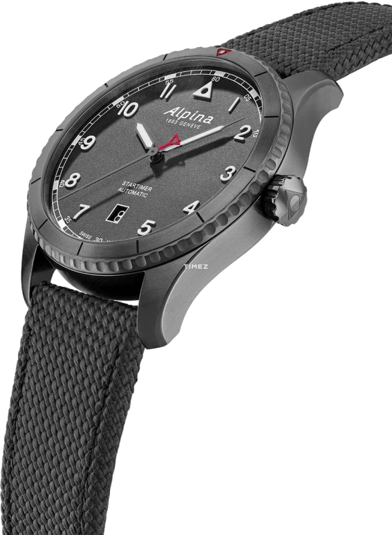 Alpina,STARTIMER 41mm,41mm,Stainless Steel,Grey,Automatic,Day,Sapphire,AL,AL-525G4TS26