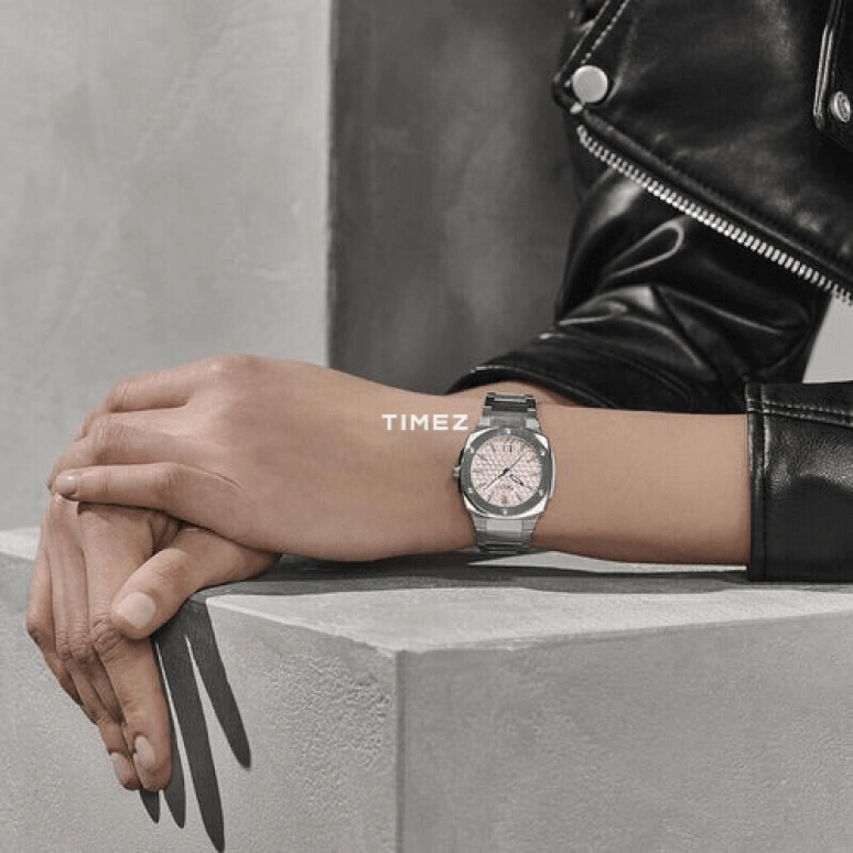 Alpina,ALPINER 34x35.20mm,34x35.20mm,Stainless Steel,Pink,Quartz,Day,Sapphire,Crystal Glass,AL,AL-220PI2AE6B