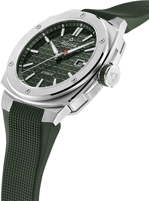 Alpina,ALPINER 41x42.50mm,41x42.50mm,Stainless Steel,Green,Automatic,Day,Sapphire,Crystal Glass,AL,AL-525GR4AE6