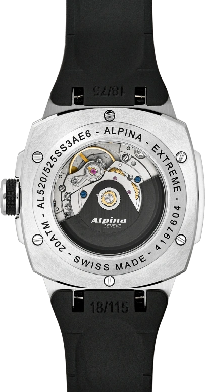 Alpina,ALPINER 41x42.50mm,41x42.50mm,Stainless Steel,Green,Automatic,Day,In-house Caliber,AL,AL-525GRG3AE6