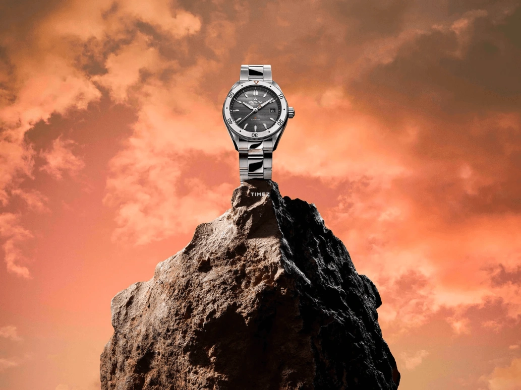 Alpina,ALPINER 40mm,40mm,Stainless Steel,Grey,Automatic,Day,Sapphire,Crystal Glass,AL,AL-525GS4AQ6B