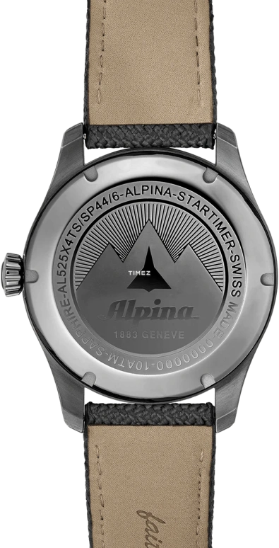 Alpina,STARTIMER 41mm,41mm,Stainless Steel,Grey,Automatic,Day,Sapphire,AL,AL-525G4TS26