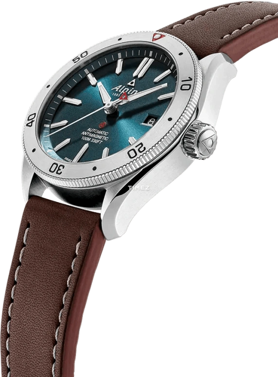 Alpina,ALPINER 40mm,40mm,Stainless Steel,Blue,Automatic,Day,Sapphire,Crystal Glass,AL,AL-525N4AQ6