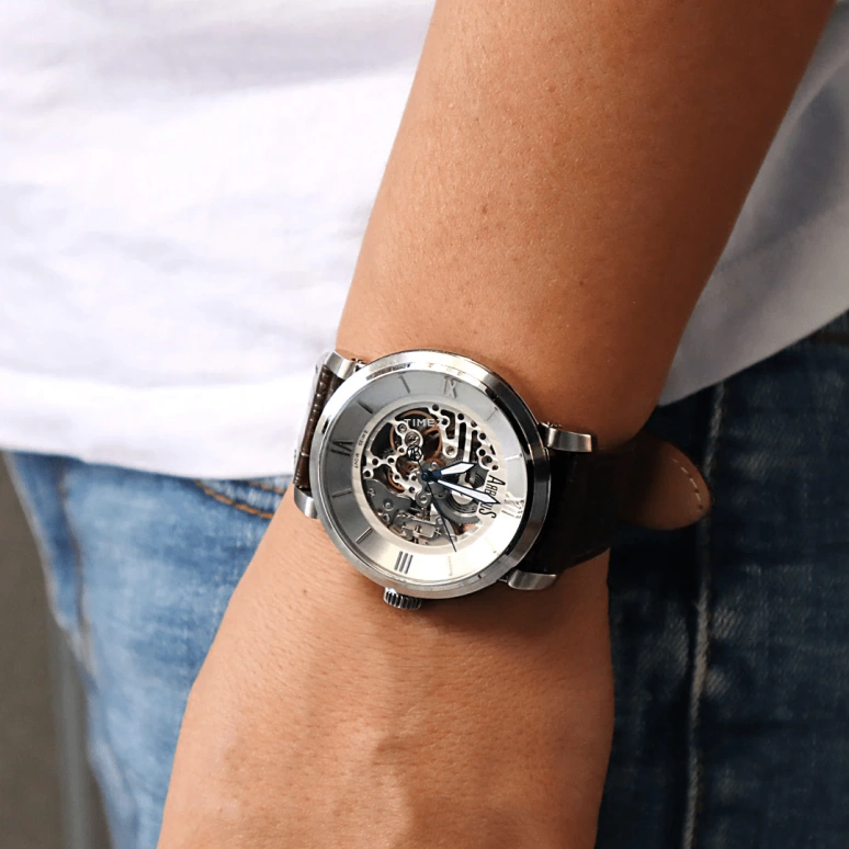 Arbutus,Skyway 44mm,44mm,Stainless Steel,Silver,Automatic,38hours,Sapphire,Crystal Glass,AS1602SWF