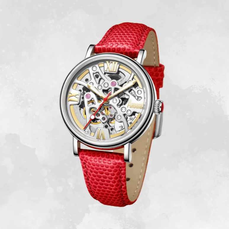 Arbutus,Maria 38mm,38mm,Stainless Steel,Silver,Automatic,39hours,Sapphire,Crystal Glass,AR1906SWR