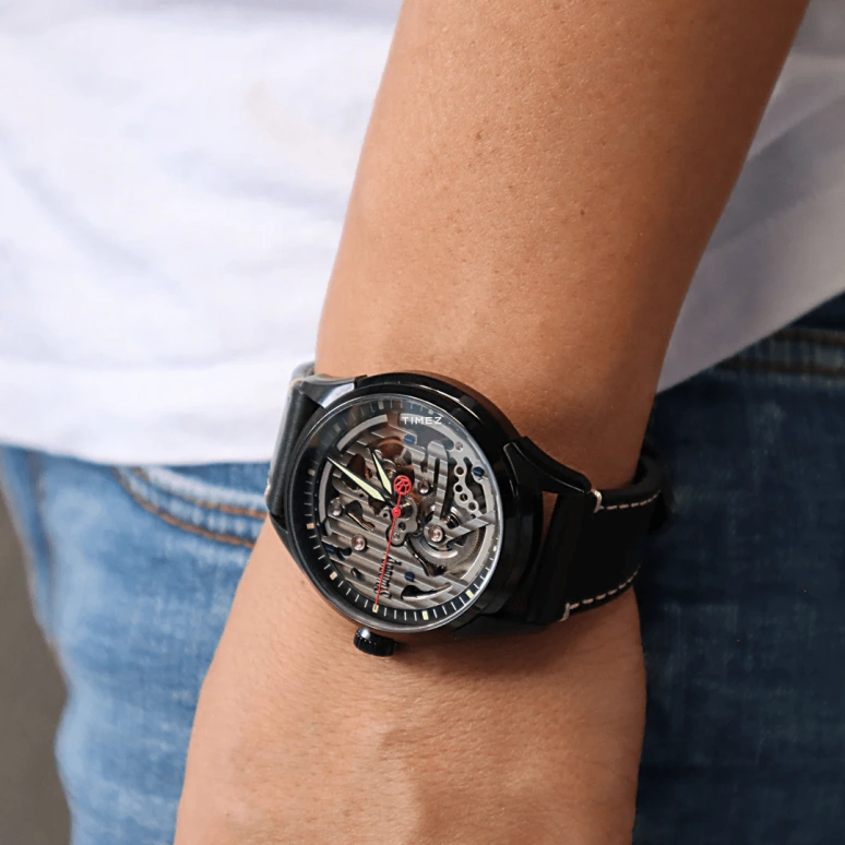 Arbutus,Muralist 44mm,44mm,Stainless Steel,Black,Automatic,39hours,Sapphire,Crystal Glass,AR1801BBB