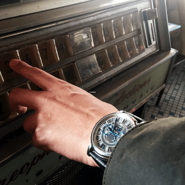 Arbutus,Melrose 44mm,44mm,Stainless Steel,Grey,Automatic,Moonphase,Month,Date,Day,39hours,Sapphire,Crystal Glass,AR912SWB