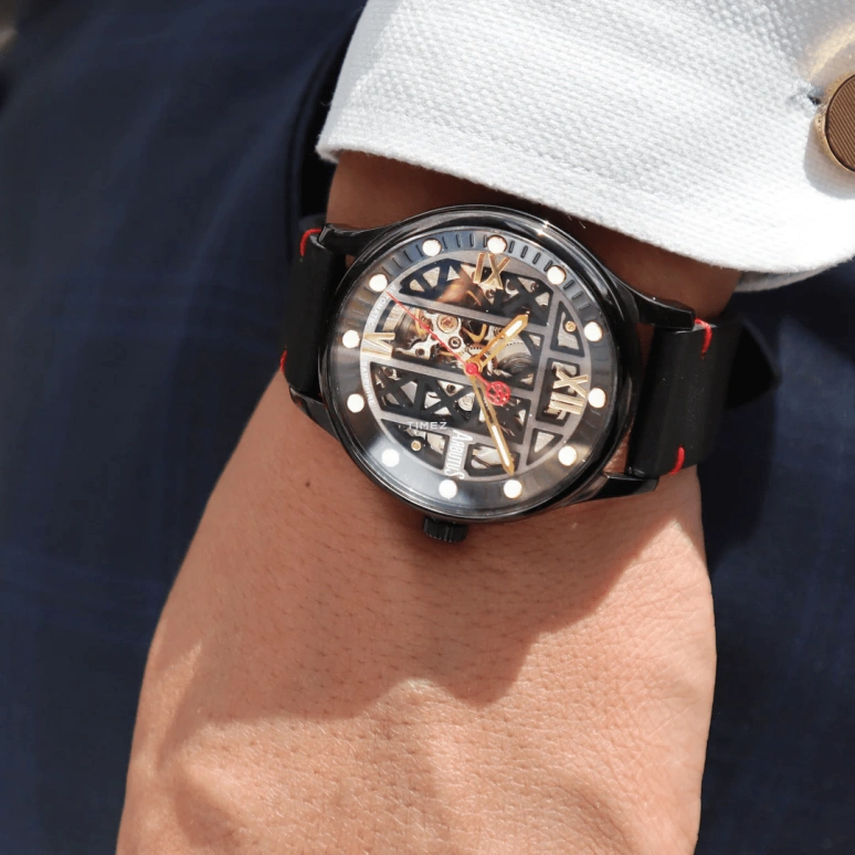 Arbutus,Tower 42mm,42mm,Stainless Steel,Black,Automatic,39hours,Sapphire,Crystal Glass,AR2101TRUB