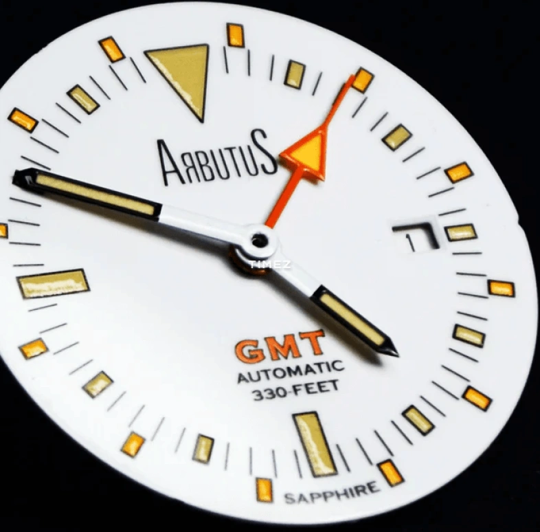 Arbutus,Stingray 41.50mm,41.50mm,Stainless Steel,White,Automatic,Day,Dule Time,AR9922SWS