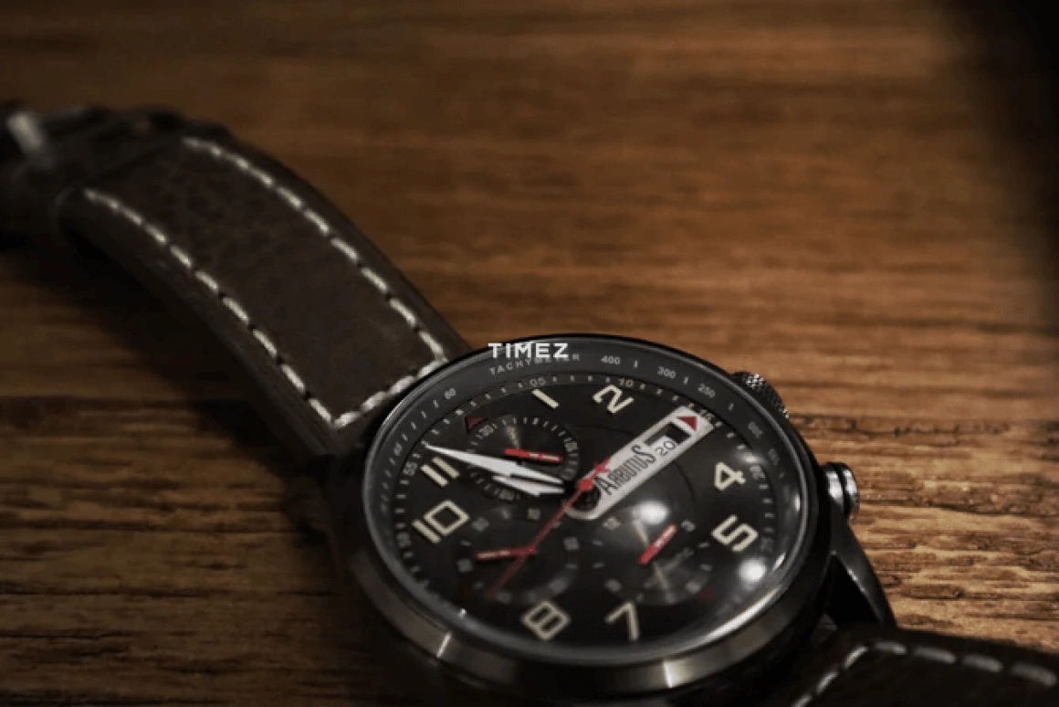 Arbutus,Bergen 26mm,26mm,Stainless Steel,Brown,Automatic,Chronograph,Day,AR801NNG