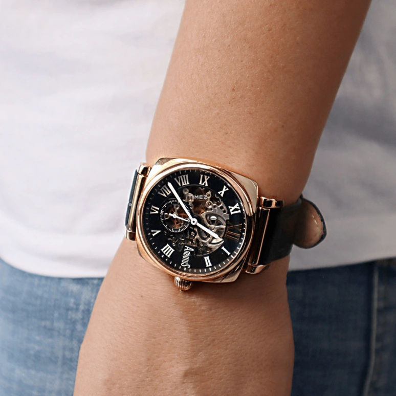 Arbutus,Skyscraper 42mm,42mm,Stainless Steel,Black,Automatic,36hours,Sapphire,Crystal Glass,AR1608RBB