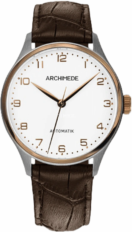 Archimede,Klassik 36mm,36mm,Stainless Steel,Silver,Automatic,42hours,Sapphire,Crystal Glass,UA4929,UA4929-A3.32-EG5