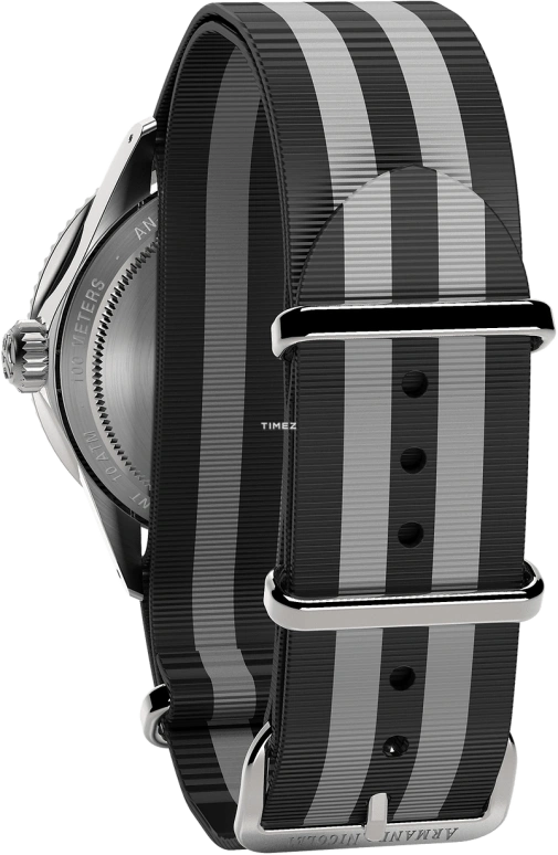 Armand Nicolet,VS1 38mm,38mm,Stainless Steel,Black,Grey,Automatic,Day,Acrylic,Crystal Glass,A500ANAA,A500ANAA-NS-BN19500AANG