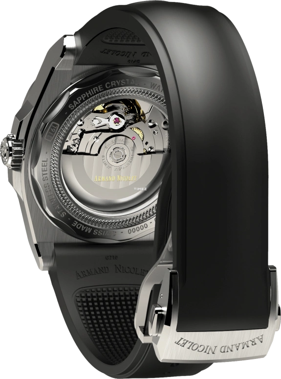 Armand Nicolet,J09 41mm,41mm,Stainless Steel,Blue,Automatic,38hours,In-house Caliber,A660RAA,A660RAA-BU-GG4710N