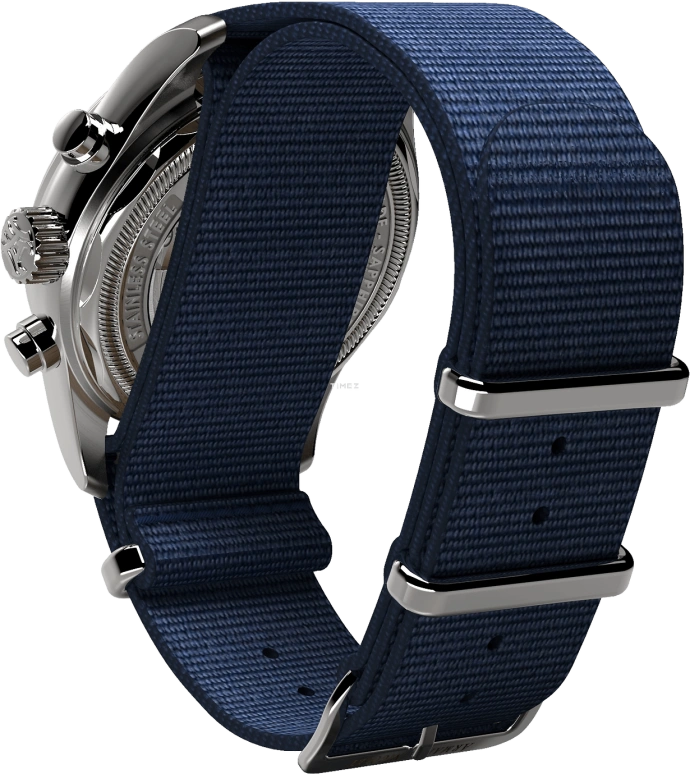 Armand Nicolet,MM2-43 43mm,43mm,Stainless Steel,Blue,Automatic,Chronograph,Day,A647P,A647P-BN-BN22481AAUU