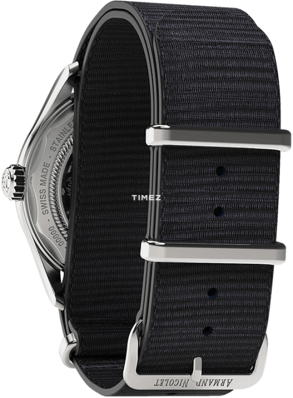 Armand Nicolet,MM2-41 41mm,41mm,Stainless Steel,Green,Automatic,Day,Sapphire,Crystal Glass,A740P,A740P-NV-BN22481AANN
