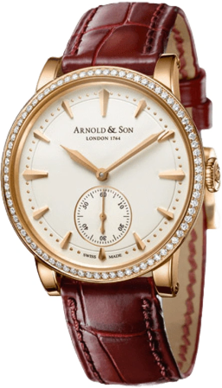 Arnold & Son,Royal 34mm,34mm,Rose Gold,Beige,Handwound,42hours,In-house Caliber,1PMMP,1PMMP.W01A.C119A