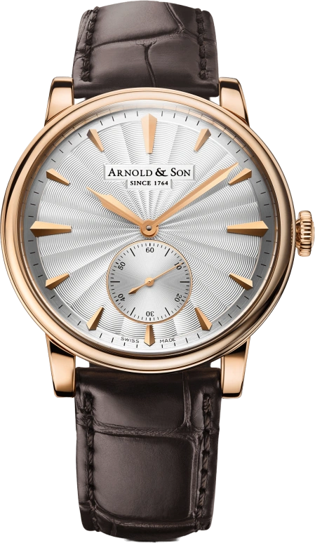 Arnold & Son,Royal 40mm,40mm,Rose Gold,Silver,Handwound,90hours,In-house Caliber,1LCAP,1LCAP.S10A.C110A