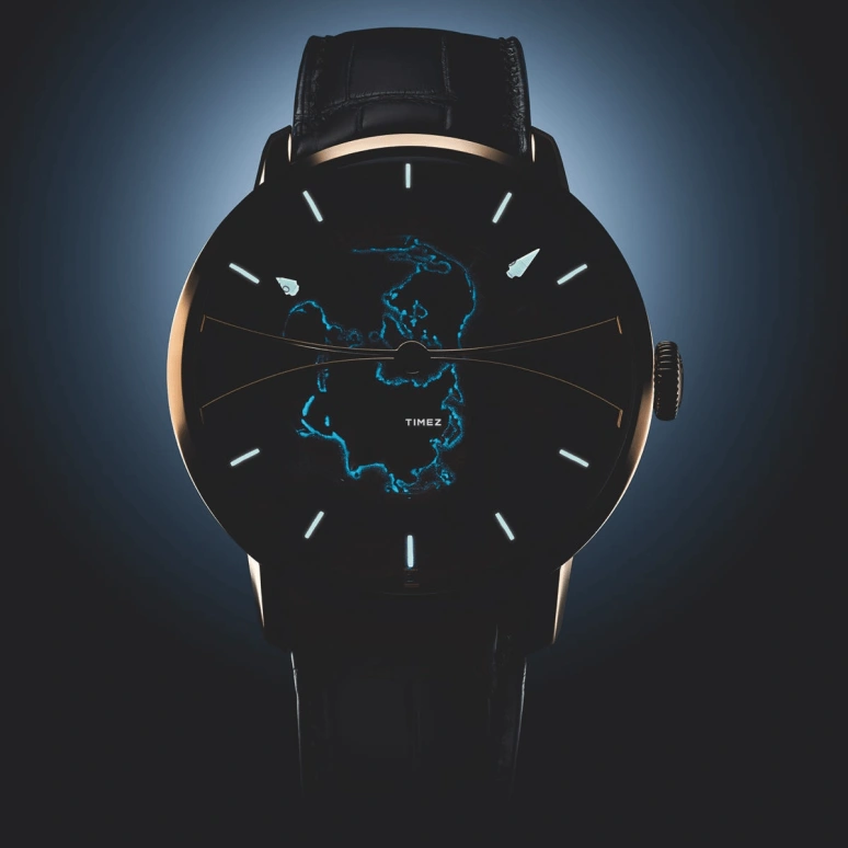 Arnold & Son,GLOBETROTTER 45mm,45mm,Rose Gold,Blue,Automatic,World Time,Sapphire,1WTAR,1WTAR.U01C.C153A