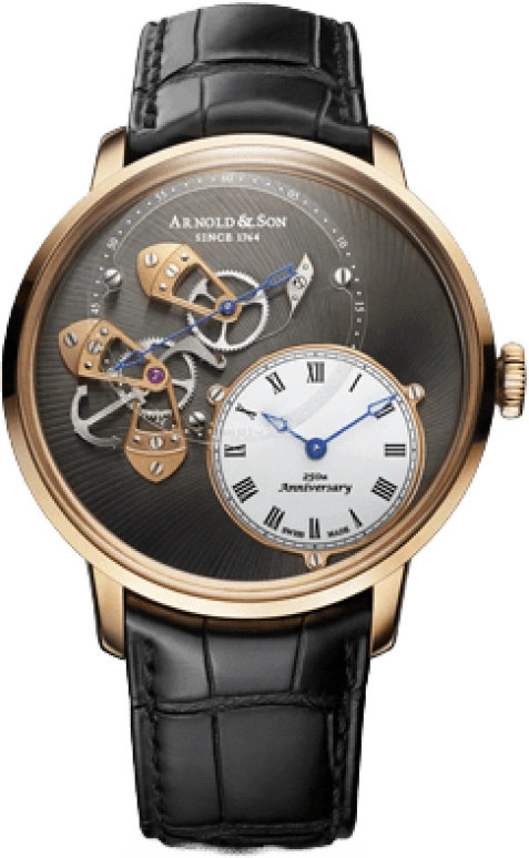 Arnold & Son,Instrument 43.50mm,43.50mm,Red Gold,White,Brown,Automatic,50hours,In-house Caliber,1ATAR,1ATAR.L01A.C120A