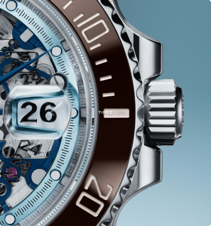 Artisans De Genève,Other ,Stainless Steel,Silver,Automatic,Day,48hours,Brown Ice