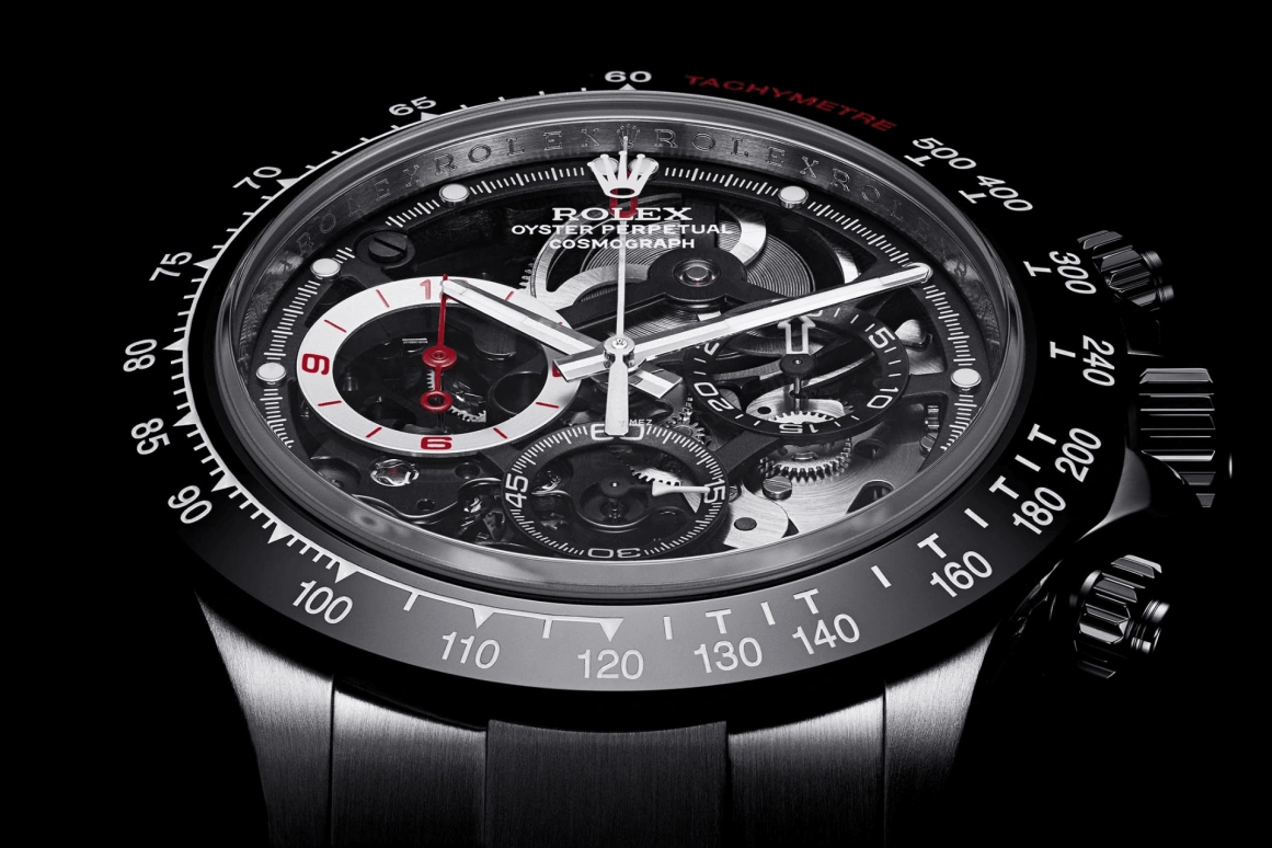 Artisans De Genève,Other 40mm,40mm,Stainless Steel,Black,Automatic,Chronograph,72hours,Rubinho pour Rubens Barrichello