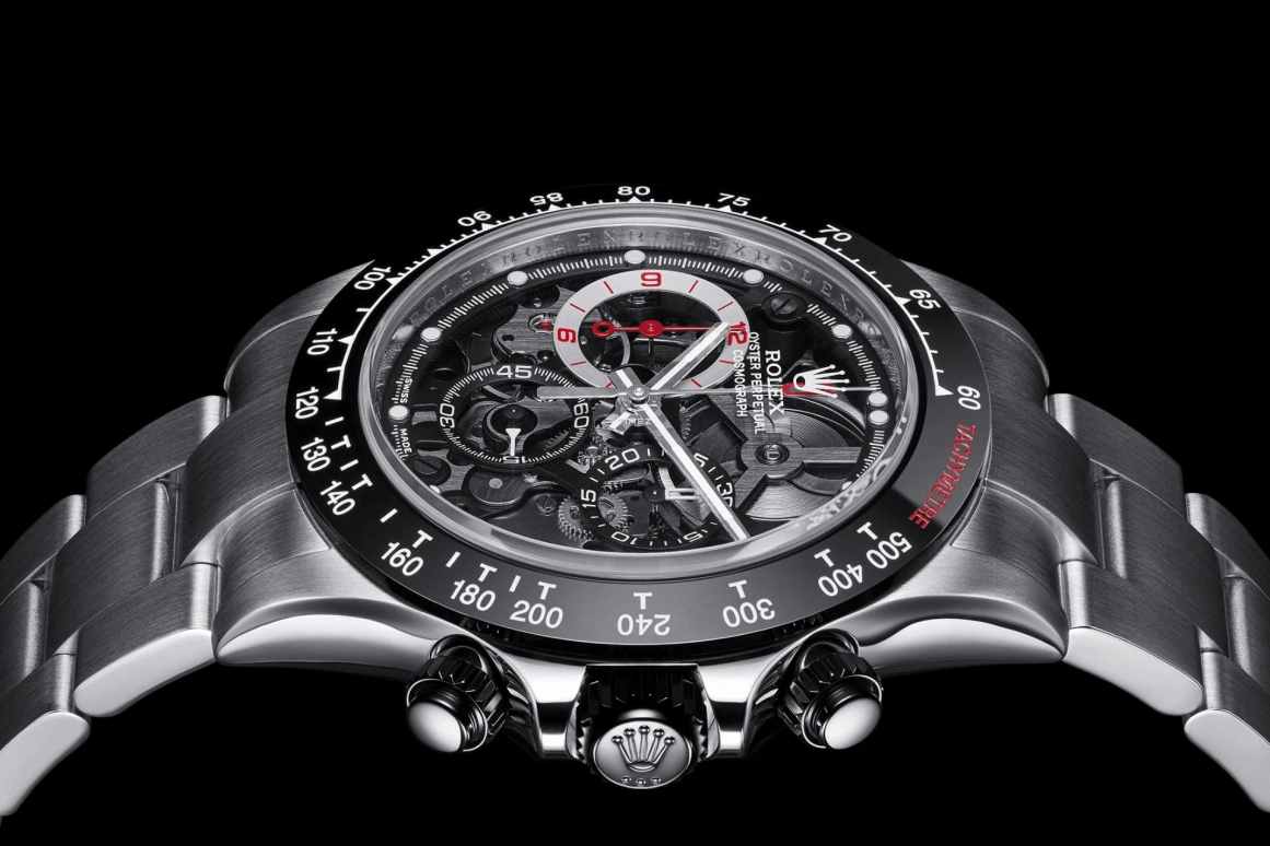 Artisans De Genève,Other 40mm,40mm,Stainless Steel,Black,Automatic,Chronograph,72hours,Rubinho pour Rubens Barrichello
