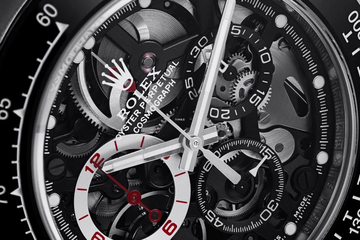 Artisans De Genève,Other 40mm,40mm,Stainless Steel,Black,Automatic,Chronograph,72hours,Rubinho pour Rubens Barrichello