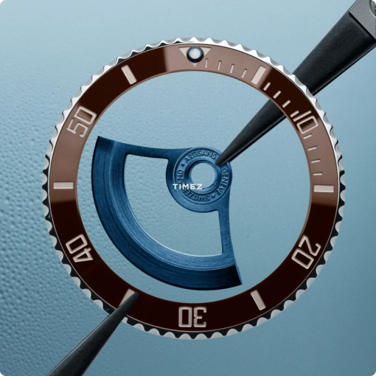 Artisans De Genève,Other ,Stainless Steel,Silver,Automatic,Day,48hours,Brown Ice