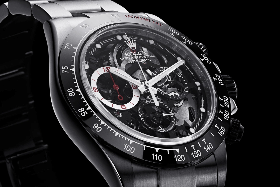 Artisans De Genève,Other 40mm,40mm,Stainless Steel,Black,Automatic,Chronograph,72hours,Rubinho pour Rubens Barrichello